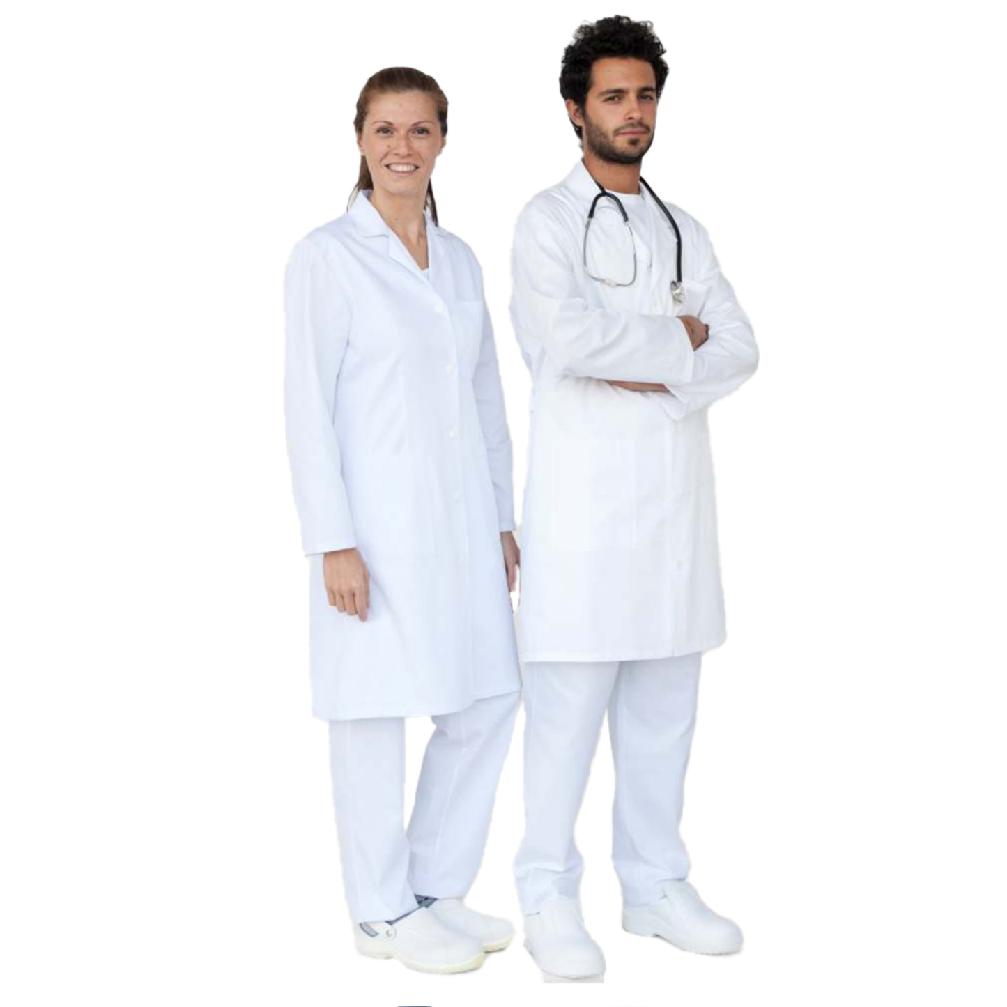 Camice sanitario bianco